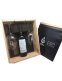 Estuche Vino Protocol Gran Selección Royal – Madera, Copas y DOC Rioja