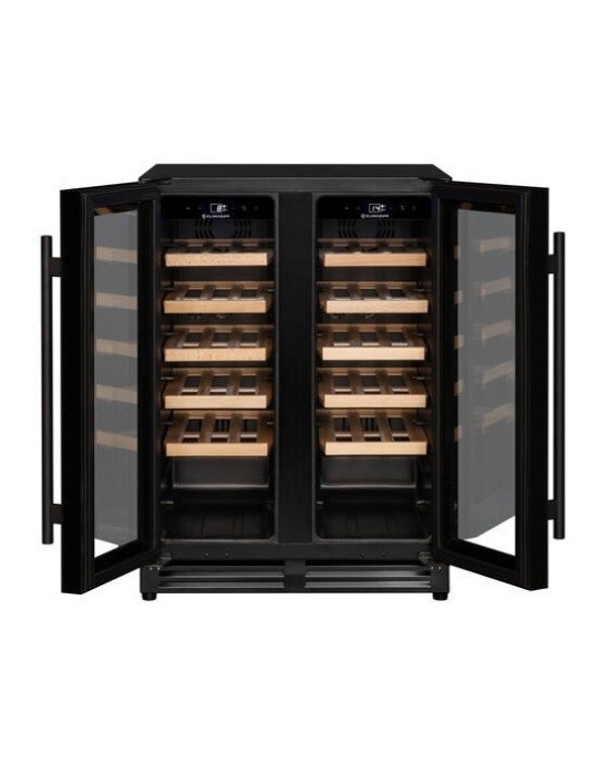 Vinoteca Empotrable 40 Botellas CBU40D1B Doble Zona 2 puertas