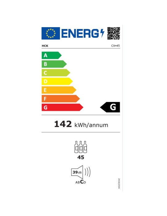 Vinoteca Retro Cave Vinum CV-45-R 45 silenciosa estilo vintage