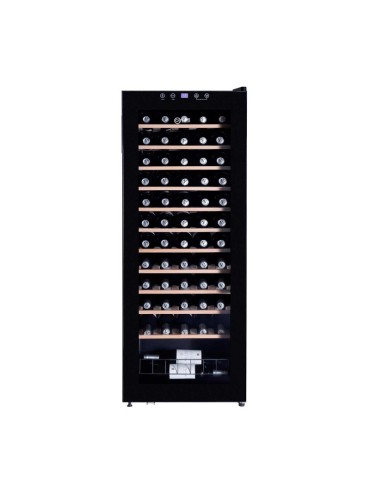 Vinoteca Negra Cave Vinum 60 Botellas CV-60 WS - Compresor y Baldas de Madera