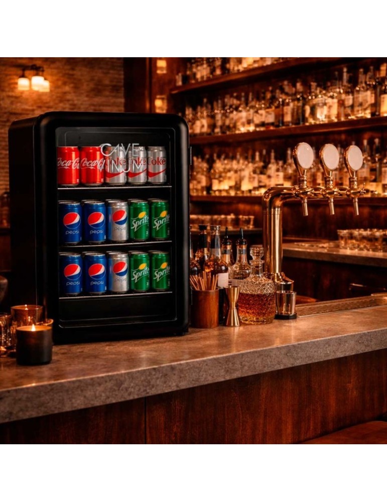 Armario Expositor Cave Vinum CF-70-R 70L Bebidas Retro