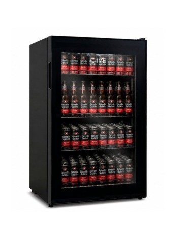 Expositor Refrigerado para Bebidas 128L – Nevera Expositora con Puerta de Cristal