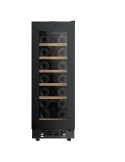 Vinoteca encastrable suelo 30 cm ancho 20 botellas Caviss CT1SP20H82N30