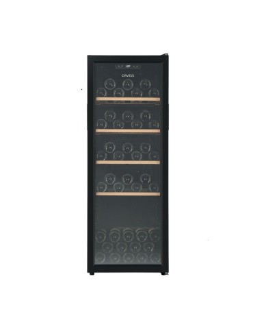 Vinoteca Negra Caviss CT1PL105CB 102 Botellas de Libre Instalación