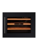 Vinoteca encastrable Caviss CT1E24H45N60| 24 botellas, columna, doble cristal