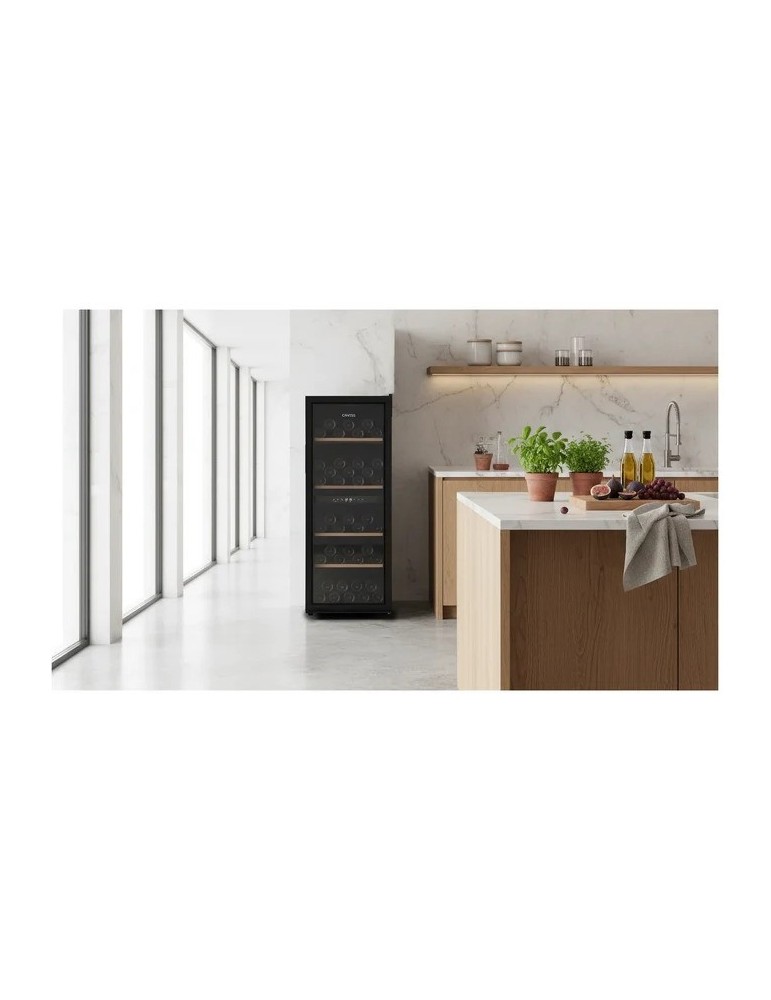 Vinoteca Caviss CT2PL91CB| 91 Botellas Doble Zona