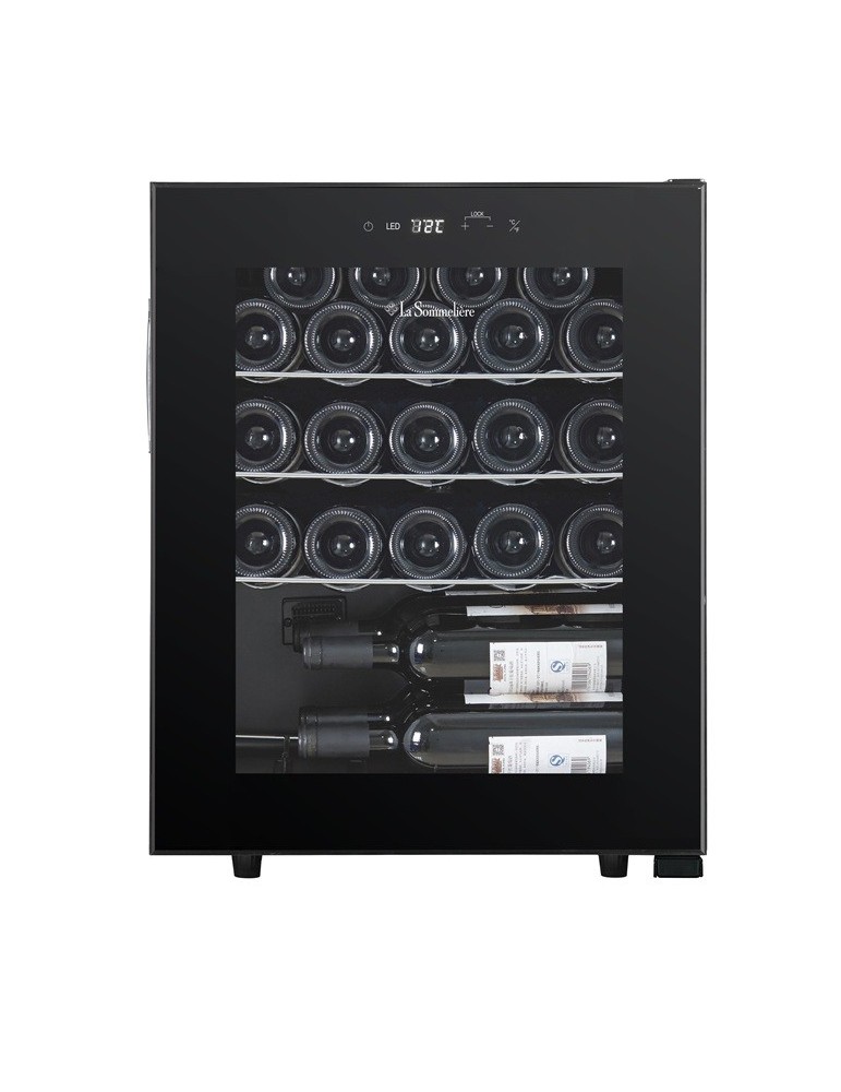 La Sommeliere LS24BLACK Vinoteca Compacta 23 Botellas