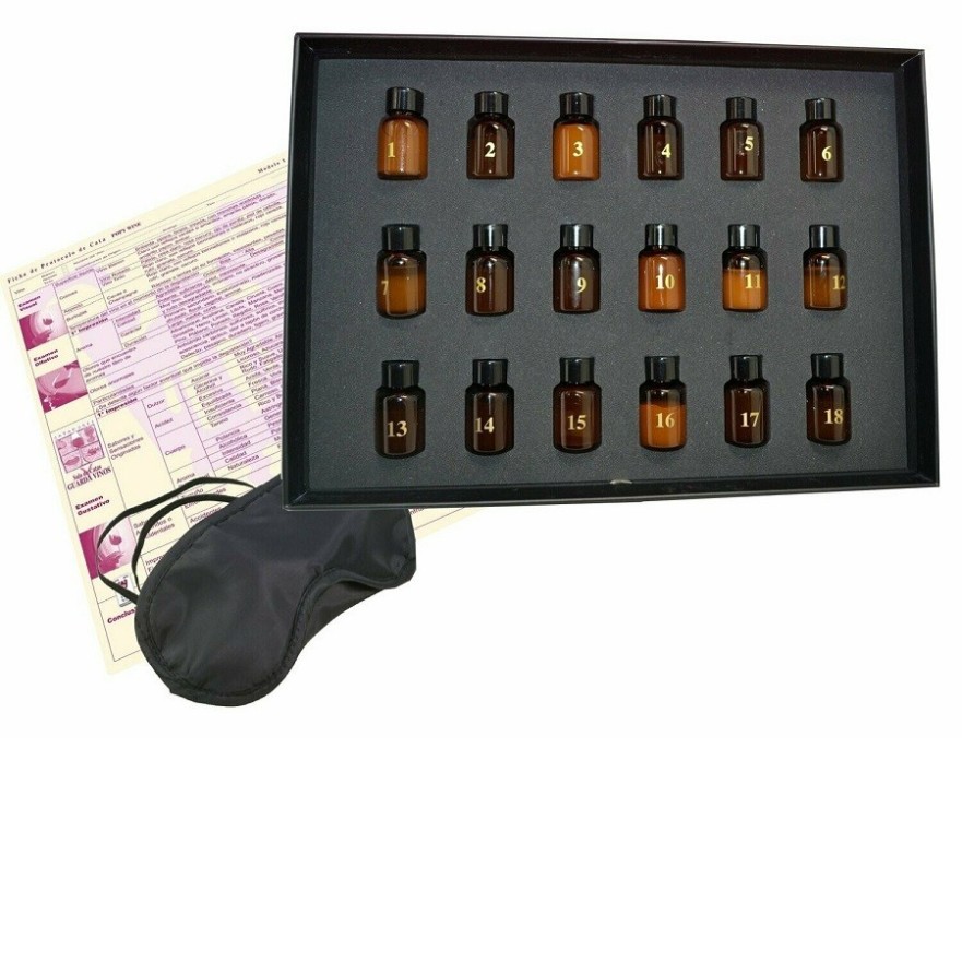 Estuche 18 Aromas del Vino - Virtudes para Iniciarte en la Cata