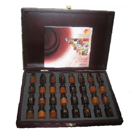 Estuche 32 aromas Virtudes del Vino