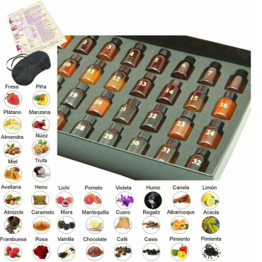 Estuche 32 aromas Virtudes del Vino 2
