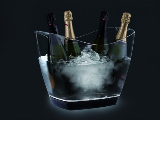 Cubitera Hispana LED - Acrílica 5 a 6 Botellas