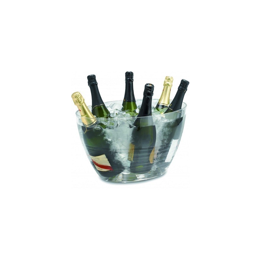 Cubitera Game Oval Acrílica 5-6 botellas