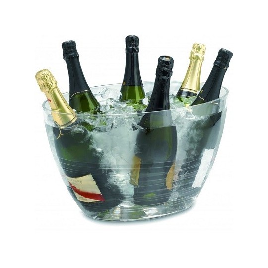 Cubitera Game Oval Acrílica 5-6 botellas