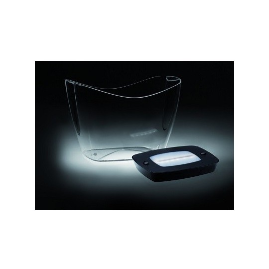 Cubitera Hispana LED - Acrílica 5 a 6 Botellas