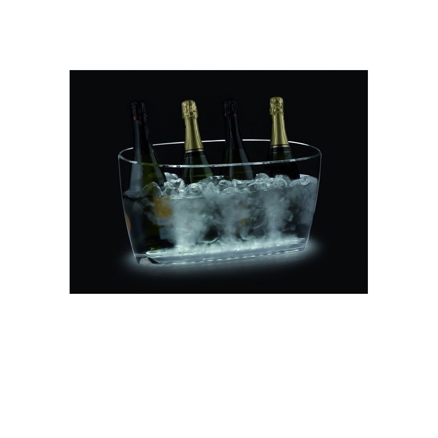 Cubitera Nice 4-5 botellas con base led