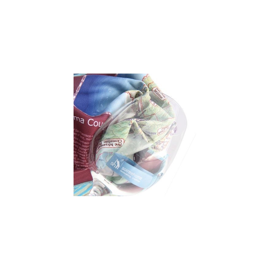 Paño microfibras para limpiar copas Vino