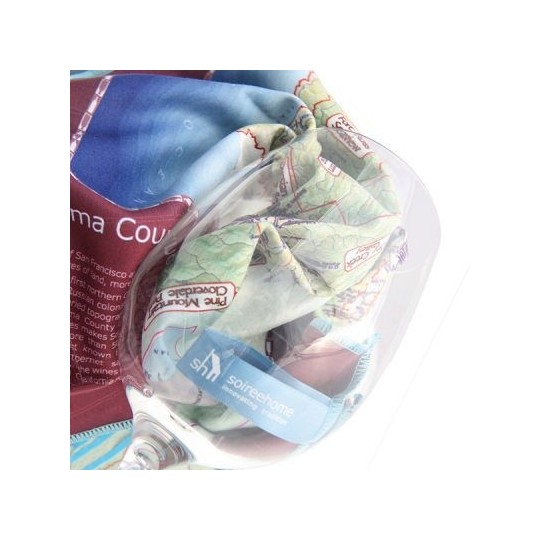 Paño microfibras para limpiar copas Vino