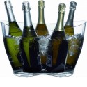 Cubitera New Wave para 1 Botella – Poliestireno Resistente