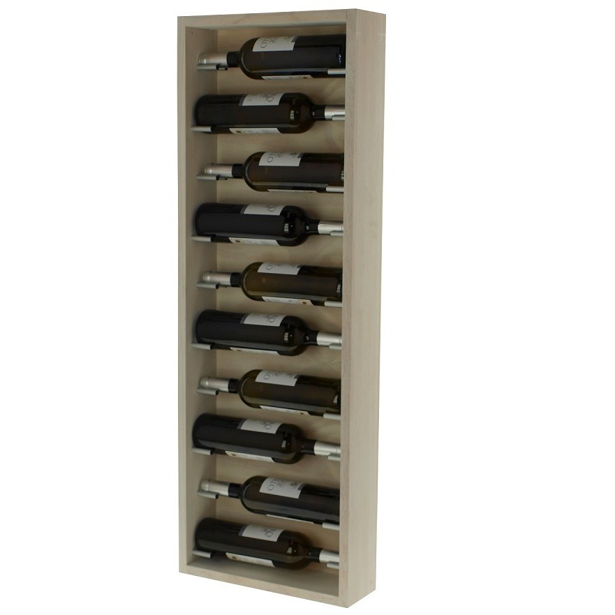 Botellero de Pared Modular para 10 botellas Blanco