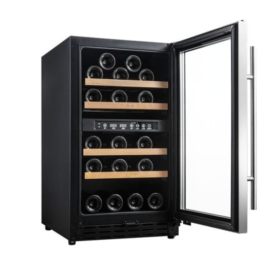 Vinoteca encastrable Vinobox 33 botellas con 2 zonas de temperatura CV 40 GC 2T