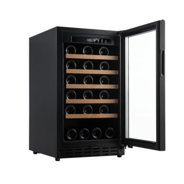 Vinoteca encastrable bajo encimera negra 37 botellas – Vinobox 40GC 1T 2