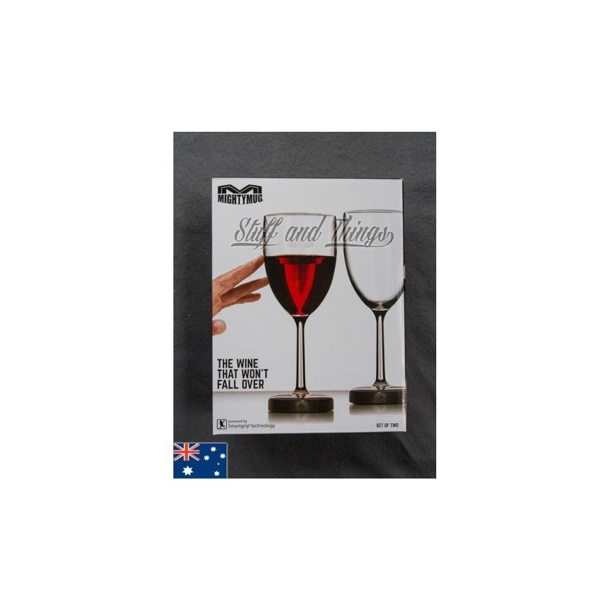 Copas de vino MIGHTY MUG – Irrompibles y que no se caen (Pack 2)