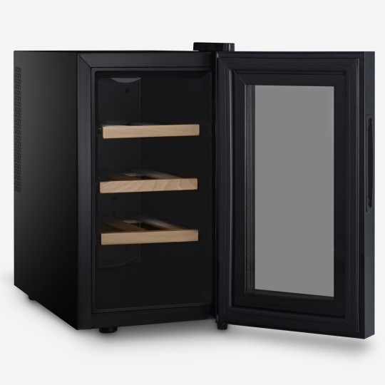 Vinoteca Negra Pequeña para 8 Botellas – Hkoenig AGE8