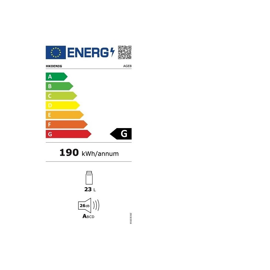 Vinoteca Negra Pequeña para 8 Botellas – Hkoenig AGE8
