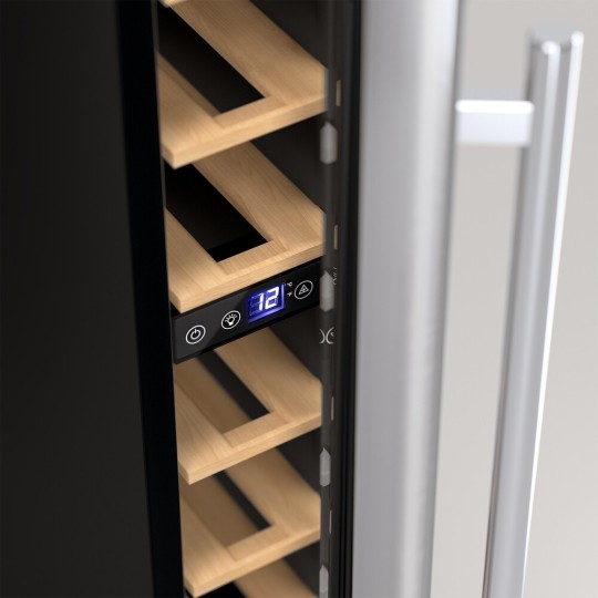 Vinoteca Integrable 7 Botellas Acero Inoxidable CVST 7 – Compacta y Elegante