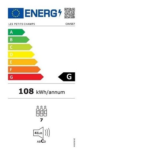 Vinoteca Integrable 7 Botellas Acero Inoxidable CVST 7 – Compacta y Elegante