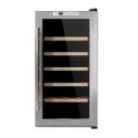 Vinoteca Acero Inoxidable 18 botellas CAVC18