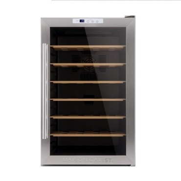 Vinoteca CAVC28 – 28 Botellas, Acero Inoxidable, Termoeléctrica y Silenciosa