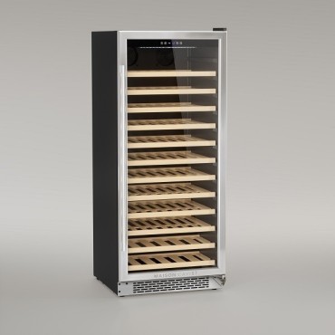 Vinoteca Grande CAVCE100 – Acero Inoxidable, 100 Botellas, Conservación Premium 2