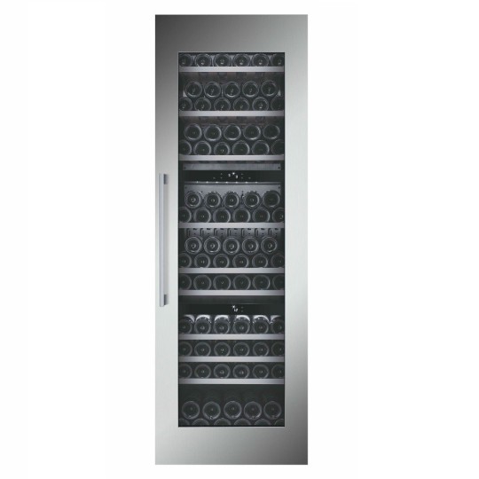 Vinoteca inox encastrable en columna triple zona temperatura Avintage AVI97X3ZI