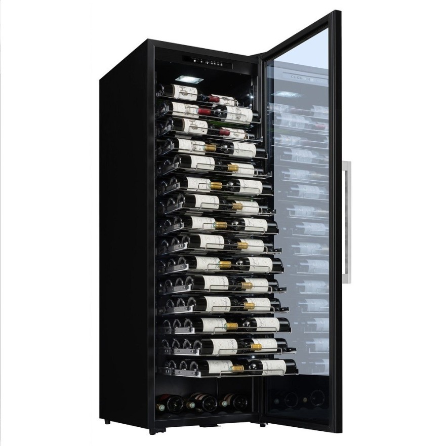 Vinoteca La Sommeliere Pro 160 – 152 Botellas visibilidad etiquetas