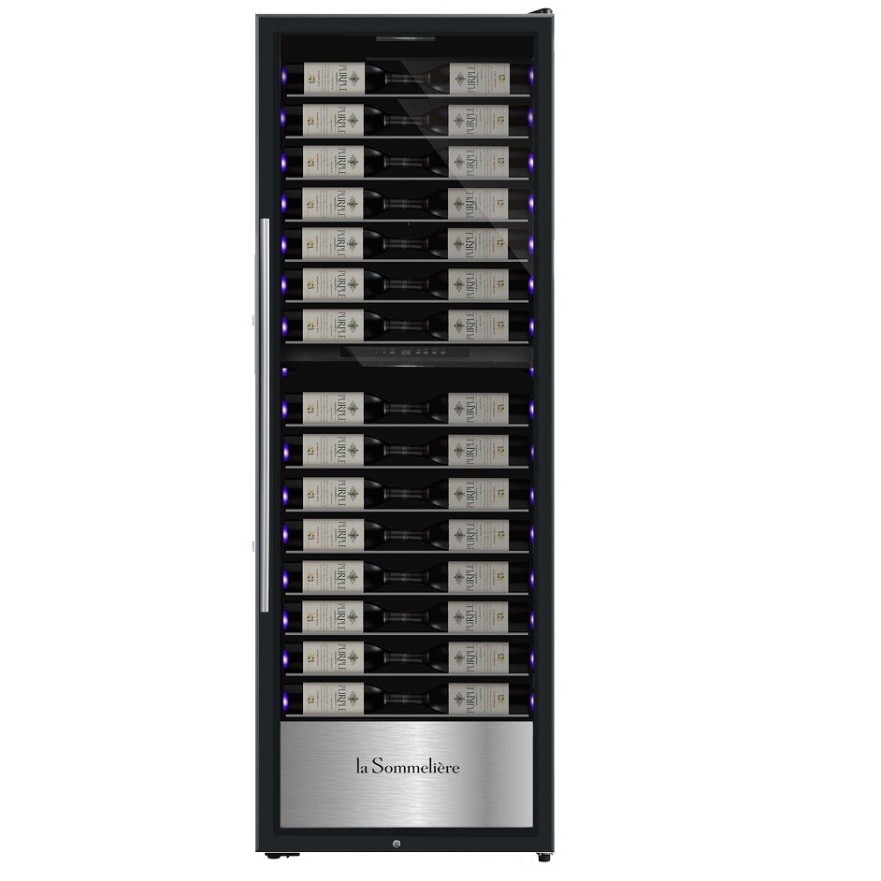 Vinoteca para 152 botellas 2 zonas temperatura La Sommeliere Pro160 DZ