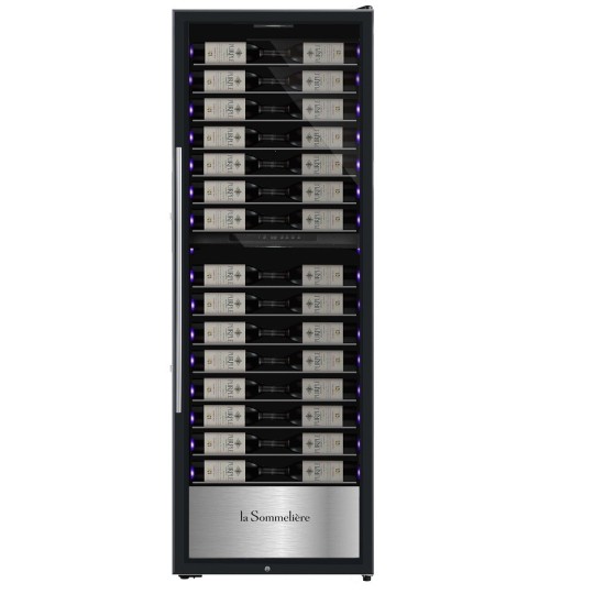 Vinoteca para 152 botellas 2 zonas temperatura La Sommeliere Pro160 DZ