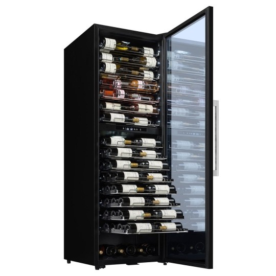 Vinoteca La Sommeliere Pro160 DZ – 152 Botellas, Doble Zona, baldas deslizantes