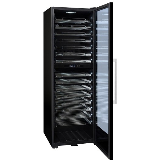 Vinoteca La Sommeliere Pro160 DZ – 152 Botellas, Doble Zona, baldas deslizantes