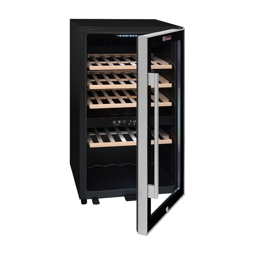 Vinoteca La Someliere ECS51-2Z – 50 Botellas, Doble Zona de Temperatura