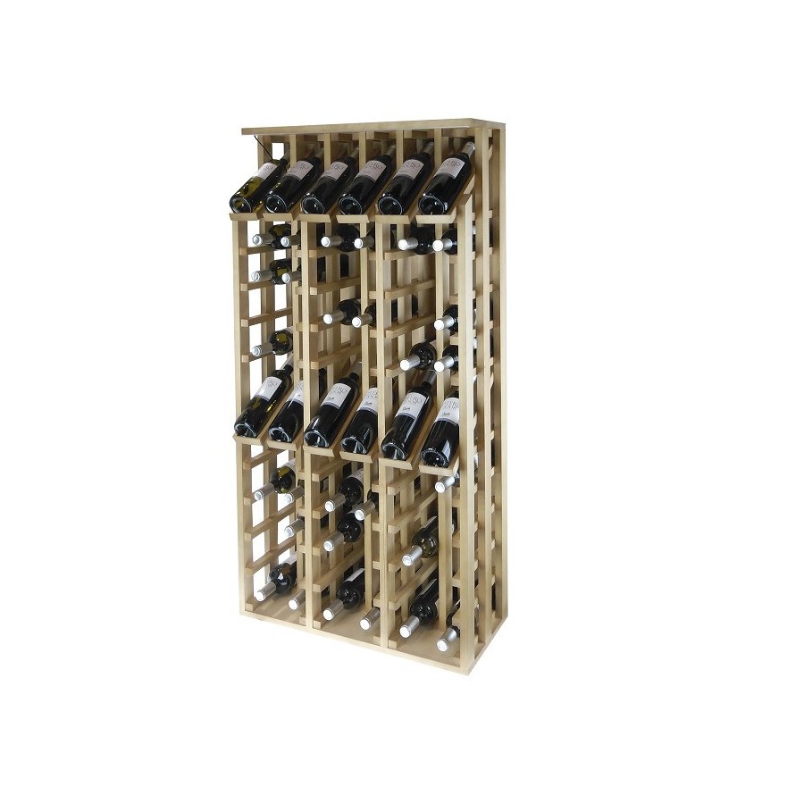 Botellero madera de pino 72 botellas  VILAMARTIN