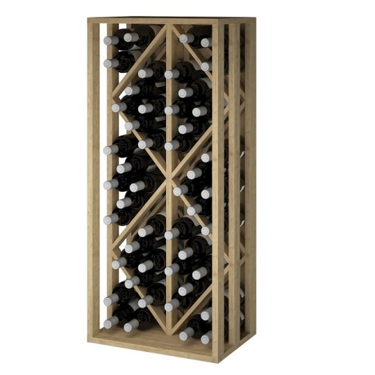 Botellero madera de pino 48 botellas TORAL