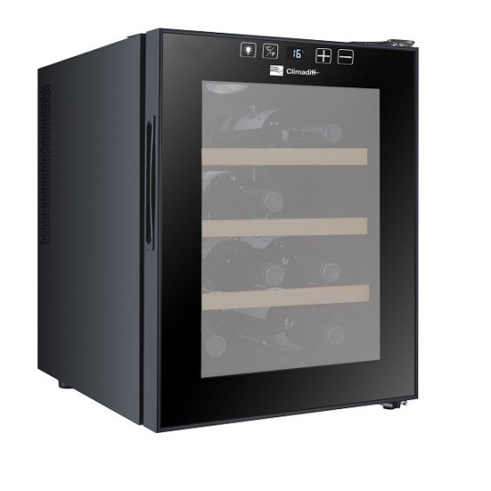 Vinoteca negra 12 botellas Climadiff CUVEE12