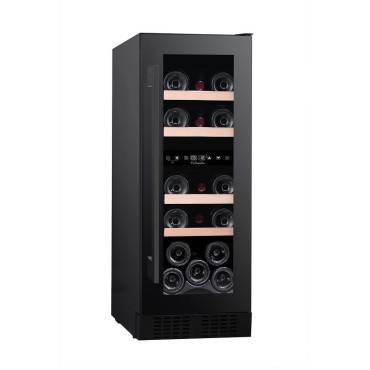 Vinoteca Encastrable Bajo Encimera La Sommeliere LSBU18DZ – 18 Botellas, Doble Zona de Temperatura