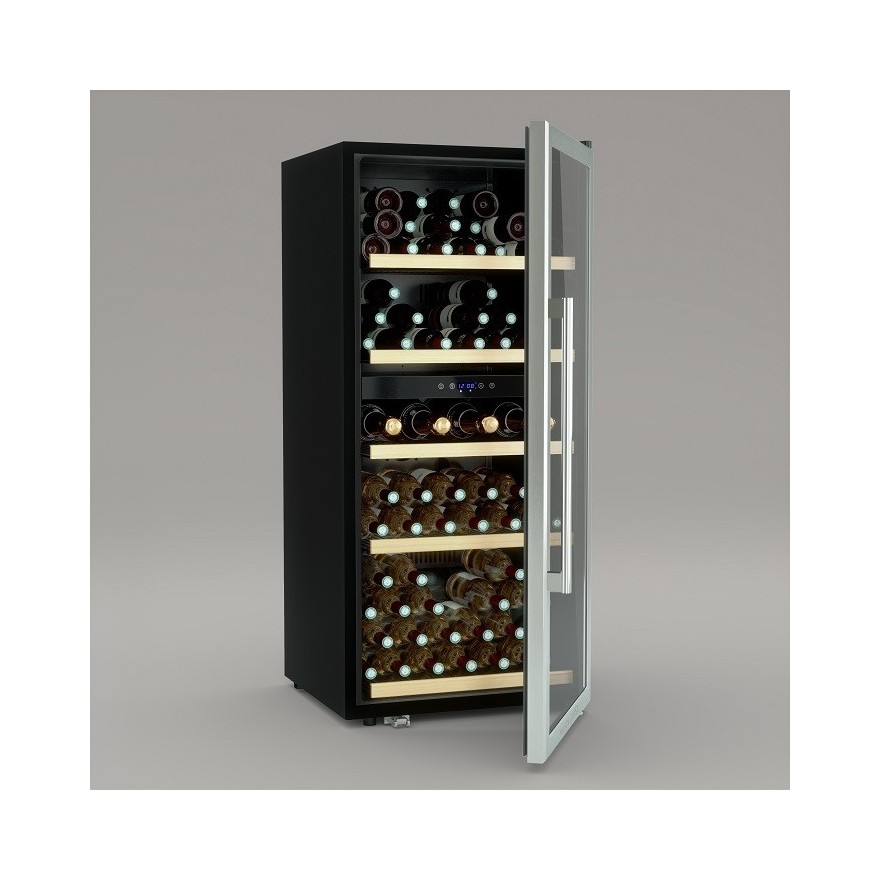 Vinoteca 91 Botellas con 2 Zonas de Temperatura | Les Petits Champs