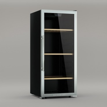 Vinoteca Grande Acero Inoxidable 122 Botellas | Les Petits Champs  CAVC122 2