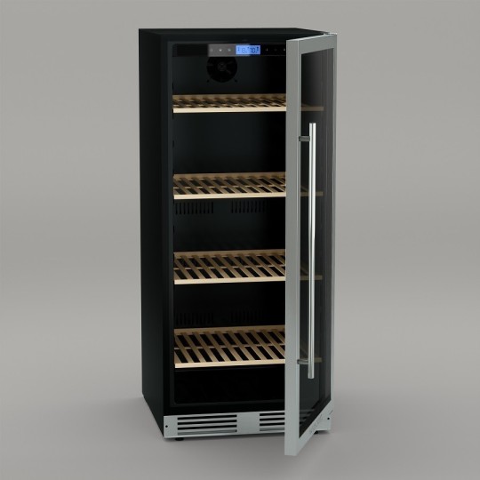 Vinoteca encastrable 160 botellas | Bajo consumo y diseño elegante