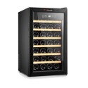 Vinoteca negra 28 botellas Climadiff CC28F