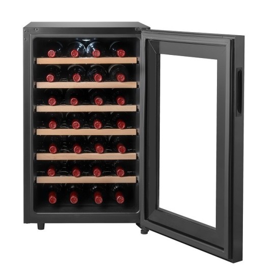 Vinoteca Climadiff CC28F – 28 Botellas, Silenciosa y Elegante