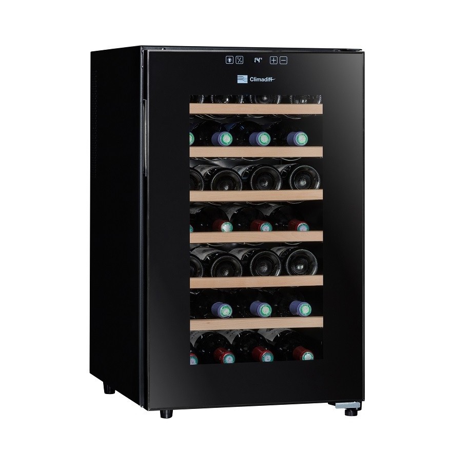 Vinoteca Climadiff CC28F – 28 Botellas, Silenciosa y Elegante